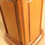 Антикварная ореховая подставка 1950-х гг. 