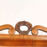 Пара антикварных шкафов светлого ореха 1840-х гг. 