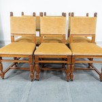 Комплект из 6-ти стульев в стиле необарококо 1880-х гг.
