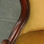 Антикварное кресло-туфелька 1850-х гг. 