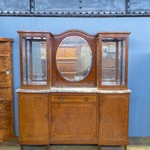 Комплект антикварной ореховой мебели для столовой 1880-х гг. 