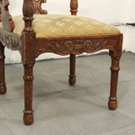 Пара антикварных кабинетных кресел 1840-х гг. 