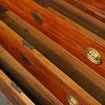 Антикварный секретер из махагони 1810-х гг. 