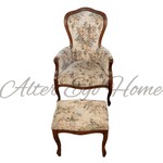 Антикварная банкетка в стиле неорококо 1920-х гг 