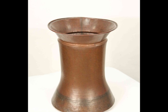 Антикварное декоративное ведро из меди 1880-х гг. 