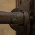 Антикварный дубовый стол с раздвижной столешницей 1850-х гг. 