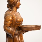 Винтажная женская скульптура