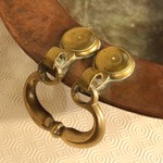 Антикварная жаровня из меди 1830-х гг. 