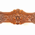 Антикварное курульное кресло 1870-х гг. 