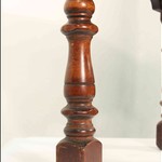 Антикварный дубовый столик 1910-х гг. 