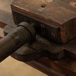 Комплект антикварной мебели для столовой из дуба 1850-х гг