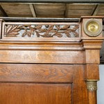 Антикварный шкаф в стиле неоклассицизм 1800-х гг.