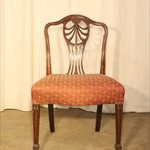 Комплект из 5-ти антикварных стульев с фигурными спинками 1900-х гг. 