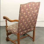 Пара антикварных кресел в стиле необарокко 1900-х гг. 