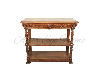 Антикварная консоль в стиле неоренессанс 1860-х гг. 