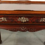 Антикварный чайный столик в стиле Чиппендейл 1940-х гг. 