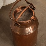 Антикварный бидон из меди 1850-х гг. 