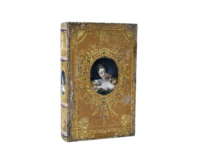 Декоративная книга-шкатулка с портретом