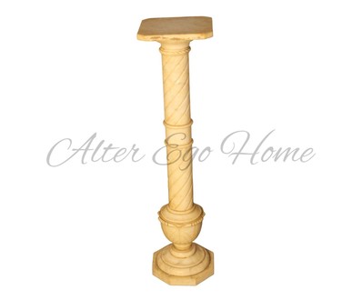 Антикварная подставка из алебастра 1920-х гг.