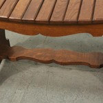 Антикварный табурет с фигурным сидением 1920-х гг. 