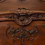Антикварная кровать в стиле неорококо 1860-х гг. Антикварная кровать в стиле неорококо 1860-х гг. 