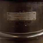 Антикварная бронзовая скульптура античного бога 1870-х гг. 
