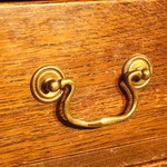 Антикварный двутумбовый письменный стол 1910-х гг. 