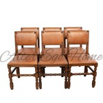 Комплект из шести антикварных стульев в стиле необарокко 1920-х гг. 