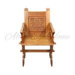 Антикварное дубовое кресло в архаичной стилистике 1920-х гг. 