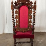 Комплект антикварных стульев в стиле неоренессанс 1860-х гг. 