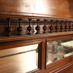 Антикварный буфет с резной балюстрадой 1860-х гг. 