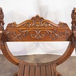 антикварное кресло «дантеска»