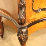 Антикварная ореховая тумба 1850-х гг. 