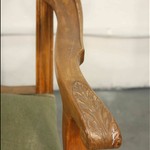 Пара антикварных кресел в стиле Томаса Чиппендейла 1890-х гг. 