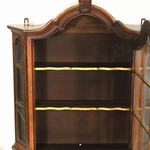 Антикварная навесная голландская витрина 1900-х гг. 