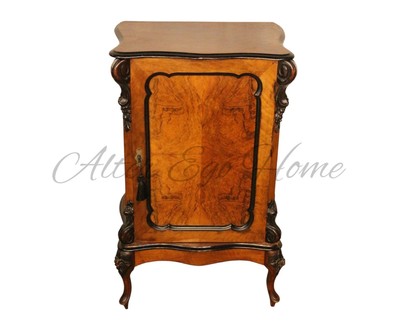 Антикварная ореховая тумба 1850-х гг. 