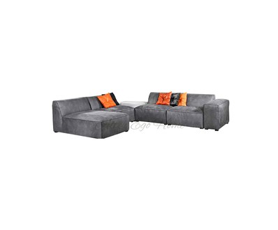 Модульный диван сложной формы