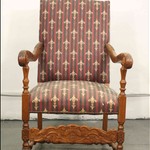 Пара антикварных кресел в стиле необарокко 1900-х гг. 