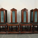 Комплект из 8-ми антикварных стульев 1870-х гг. 