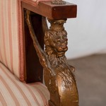 Антикварное канапе в стиле ампир 1880-х гг. 