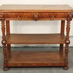 Антикварная консоль в стиле неоренессанс 1860-х гг. 