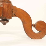 Антикварный чайный столик с круглой столешницей 1850-х гг. 