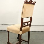 Комплект антикварных стульев с резной балюстрадой 1880-х гг.