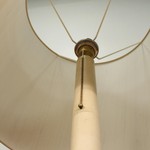 Пара антикварных напольных ламп 1890-х гг. 