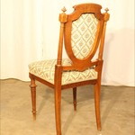 Комплект из 4-х антикварных стульев со спинками щитками 1860-х гг. 