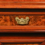 Антикварный книжный шкаф 1870-х гг. 