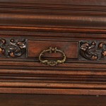 Антикварный буфет с резным убранством 1860-х гг. 