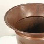 Антикварное декоративное ведро из меди 1880-х гг. 