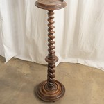 Антикварная подставка на витой ножке 1850-х гг. 
