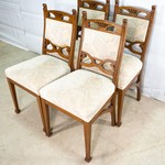 Комплект антикварных стульев в стиле модерн 1900-х гг.